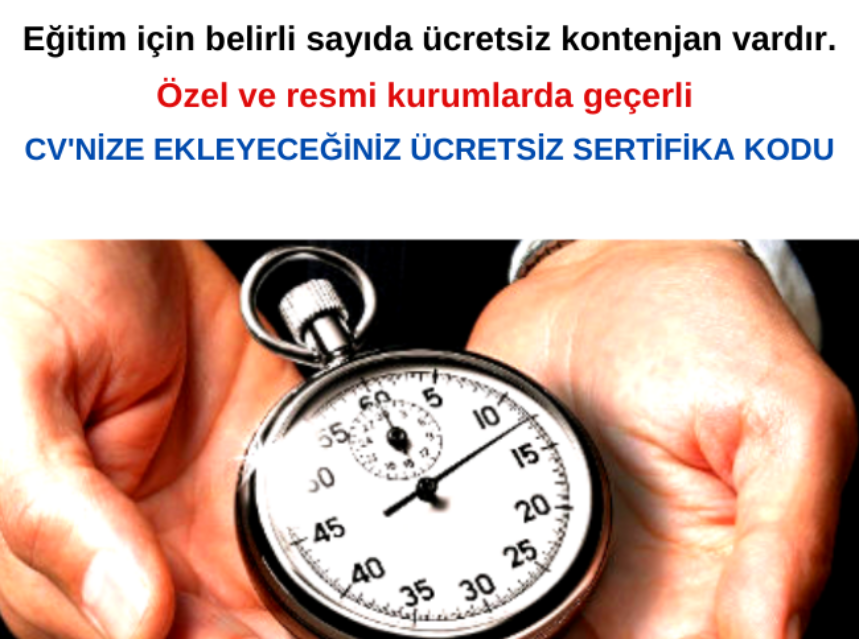 Zaman Yönetimi Eğitimi img