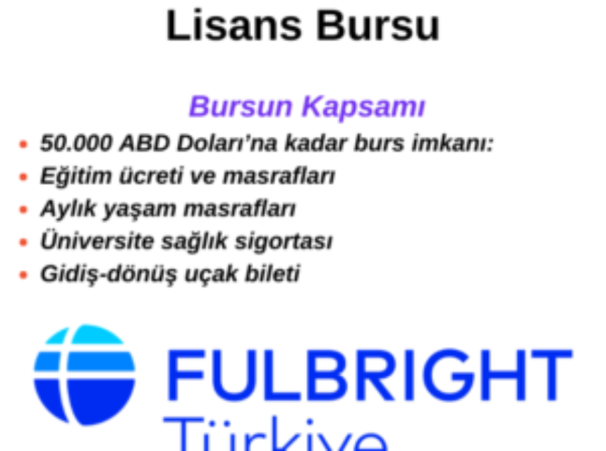 Amerika Fulbright Yüksek Lisans Bursu img