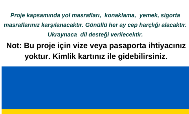 Ukrayna 2 Ay Gönüllülük Fırsatı : Şubat-Nisan 2021 img