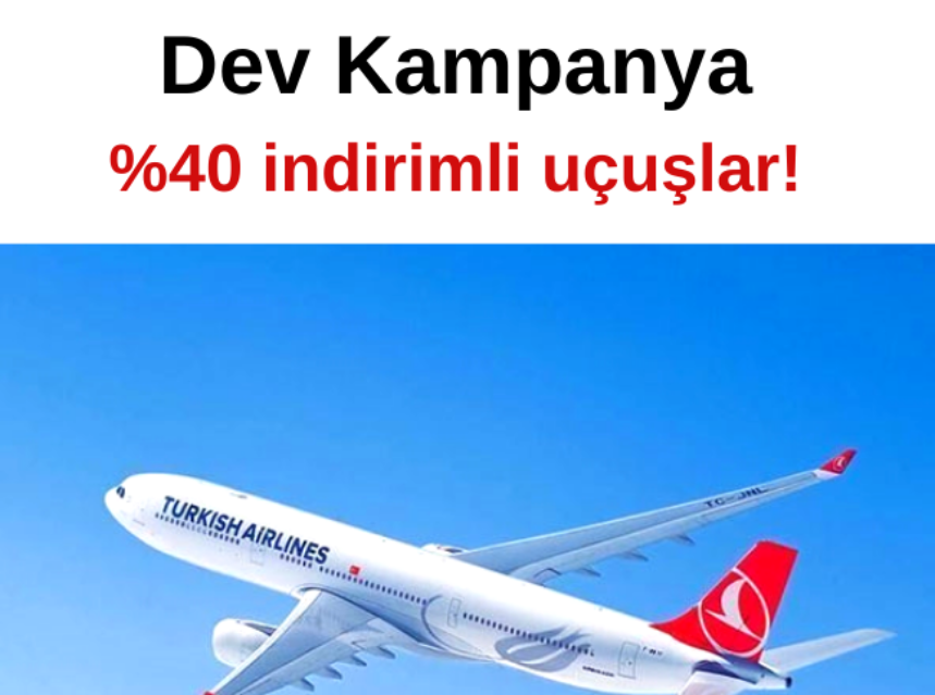 THY yurt dışı seferlerinde yüzde 40 indirim ile uçma fırsatı img