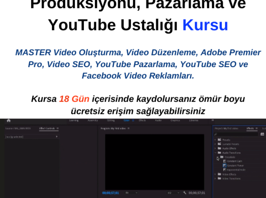 Eksiksiz Video Prodüksiyonu, Pazarlama ve YouTube Ustalığı img