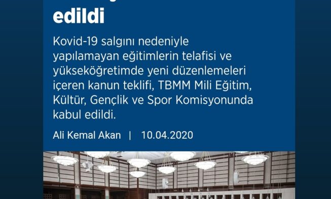 Yükseköğretimde yeni düzenlemeler getiren teklif TBMM Milli Eğitim Komisyonunda kabul edildi img