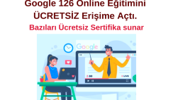 Google 126 Online Eğitimini Ücretsiz Erişime Açtı
