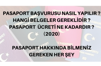 PASAPORT BAŞVURUSU NASIL YAPILIR ? PASAPORT BAŞVURUSU İÇİN HANGİ BELGELER GEREKLİDİR ? PASAPORT ÜCRETİ NE KADARDIR ?
