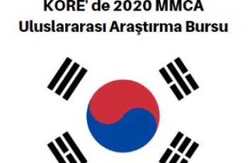KORE’ de 2020 MMCA Uluslararası Araştırma Bursu