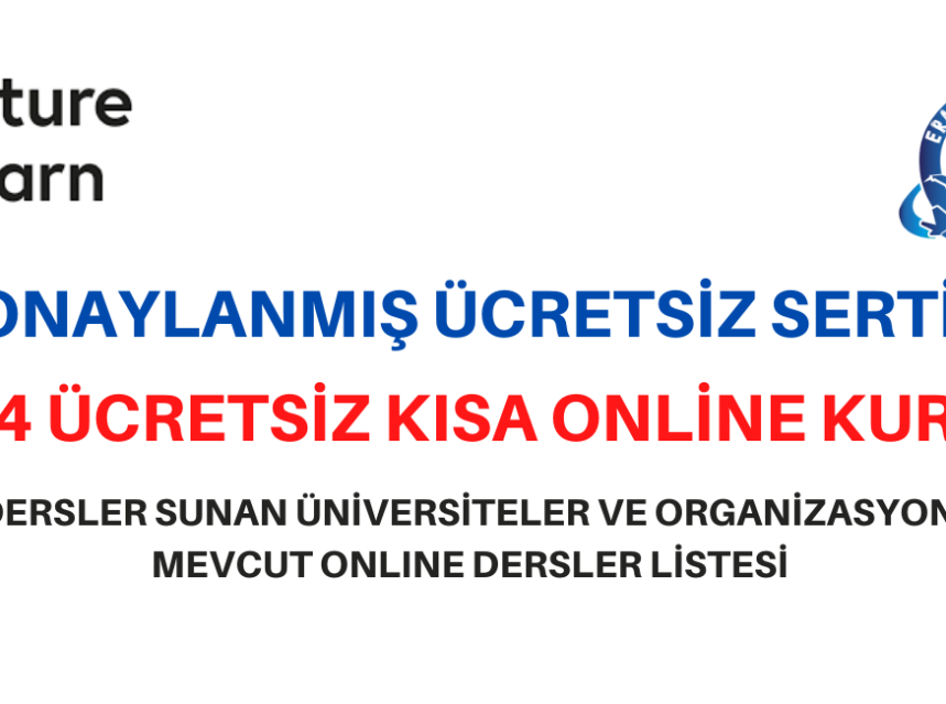 44 ÜCRETSİZ SERTİFİKALI KISA ONLİNE DERSLER img