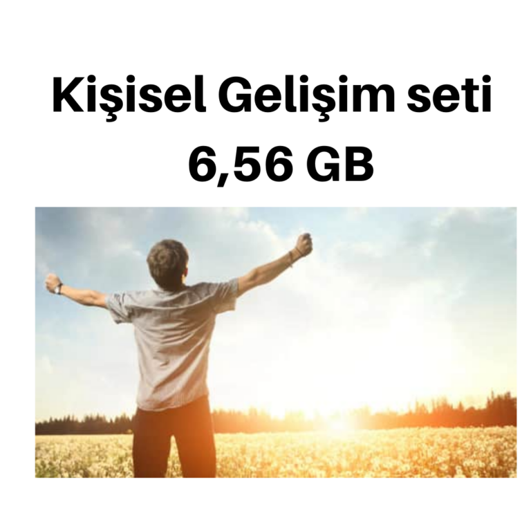 Ücretsiz Kişisel Gelişim seti 6,56 GB