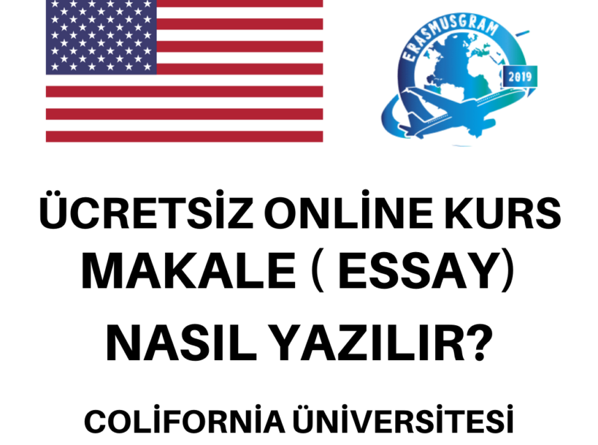 Makale Nasıl Yazılır ? California Üniversitesi’nin ücretsiz kurs img