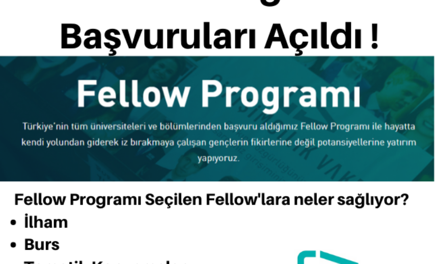 Girişimcilik Vakfı Fellow Programı Başvuruları Açıldı ! img