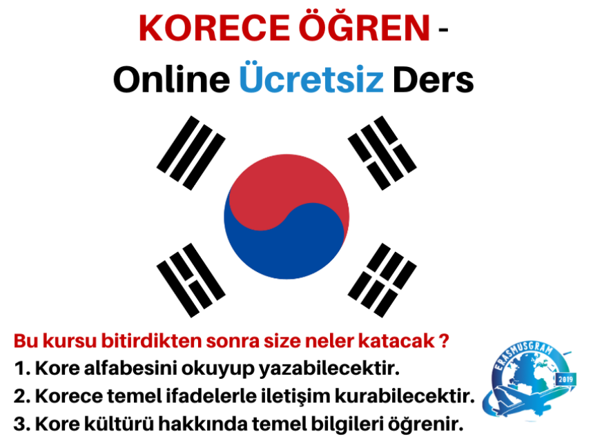 KORECE ÖĞREN – Online Ücretsiz Ders img
