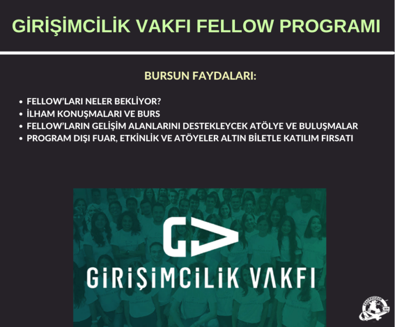 Girişimcilik Vakfı Fellow Programı Başvuruları Açıldı