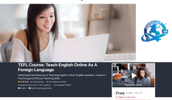TEFL Kursu: Yabancı Dil Olarak Online İngilizce Öğretimi ( ÜCRETSİZ KAYDOLMAK İÇİN SON 1 GÜN ) TEFL Kursu: Yabancı Dil Olarak Online İngilizce Öğretimi ( ÜCRETSİZ KAYDOLMAK İÇİN SON 1 GÜN )