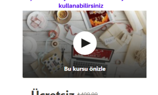 Yeni Başlayanlar İçin Afiş ve Poster Tasarımı ( ÜCRETSİZ Kaydolmak için son 2 Gün ) img