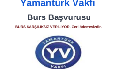 Yamantürk Vakfı  Eğitim Yılı Burs Başvurusu
