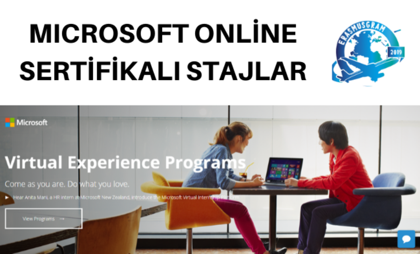MICROSOFT ONLİNE SERTİFİKALI STAJLAR img