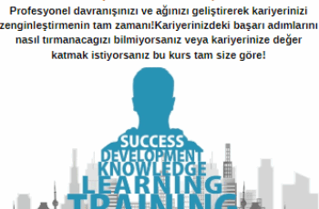 Başarılı Kariyer Gelişim Kursu ( ÜCRETSİZ ) Başarılı Kariyer Gelişim Kursu ( ÜCRETSİZ )