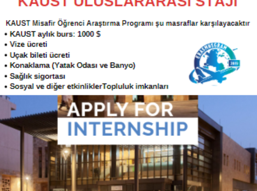 SUUDİ ARABİSTAN’DA 2020 KAUST ULUSLARARASI STAJI img