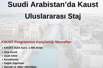 Suudi Arabistan , Kaust Uluslararası Staj