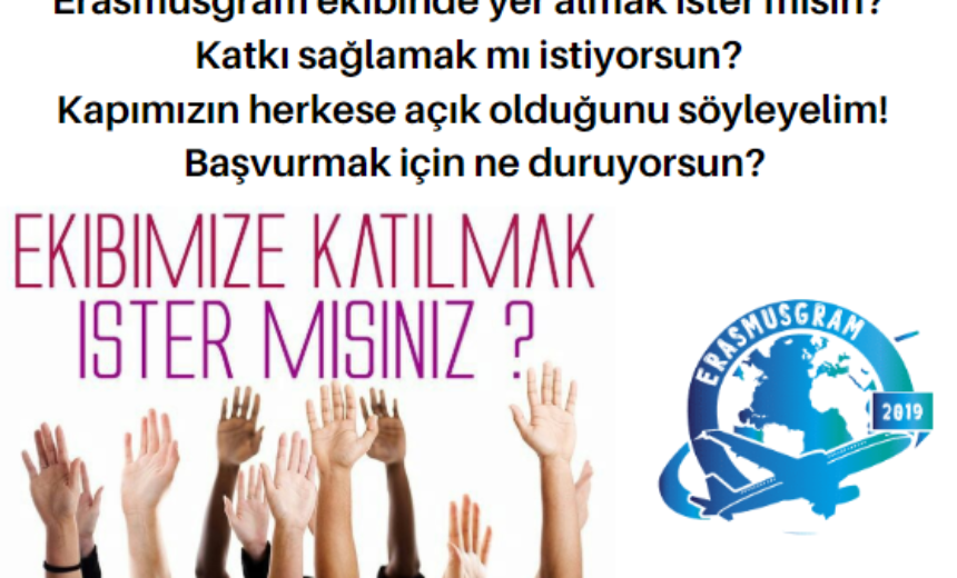Erasmusgram ekibinde yer almak ister misin? img