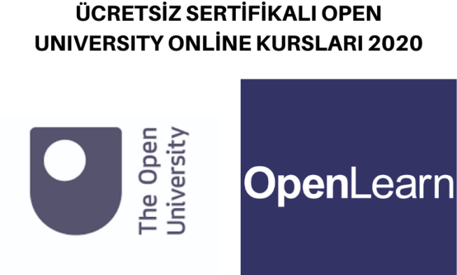 ÜCRETSİZ SERTİFİKALI OPEN UNIVERSITY ONLİNE KURSLARI 2021 img