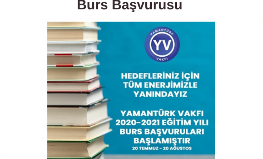 Yamantürk Vakfı 2020-2021 Eğitim Yılı Burs Başvurusu img