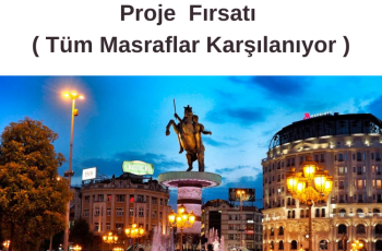 Makedonya Üsküp – EVS / ESC Proje  Fırsatı ( Tüm Masraflar Karşılanıyor ) Makedonya Üsküp – EVS / ESC Proje  Fırsatı ( Tüm Masraflar Karşılanıyor )
