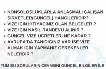 Schengen vizesi nasıl alınır ? Schengen vizesi nasıl alınır ?