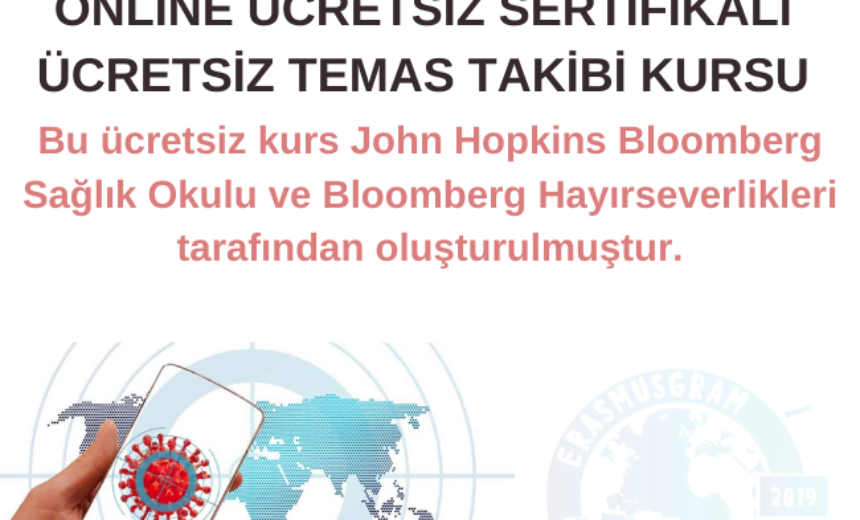 JOHN HOPKINS ÜNİVERSİTESİ ONLINE ÜCRETSİZ SERTİFİKALI ÜCRETSİZ TEMAS TAKİBİ KURSU img