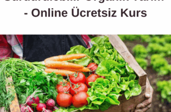 Sürdürülebilir Organik Tarım – Online Ücretsiz Kurs Sürdürülebilir Organik Tarım – Online Ücretsiz Kurs