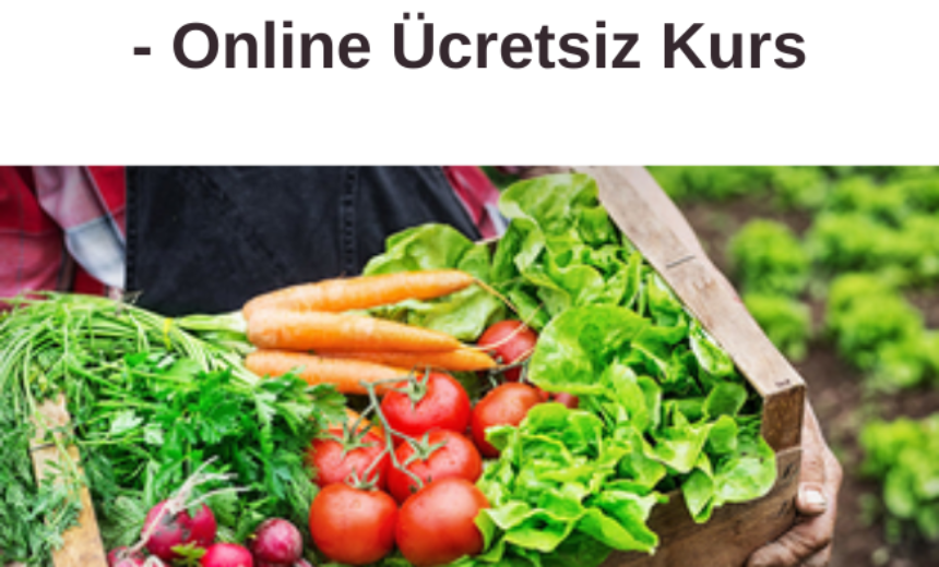 Sürdürülebilir Organik Tarım – Online Ücretsiz Kurs img