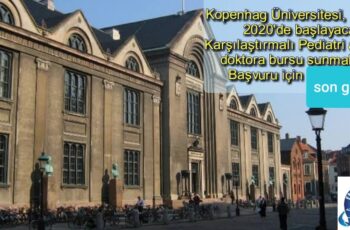 Veteriner ve Hayvan Bilimleri Bölümü Karşılaştırmalı Pediatri Doktora Bursu