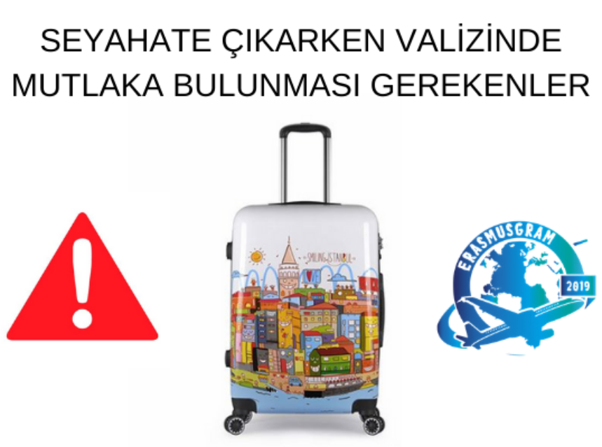 SEYAHATE ÇIKARKEN VALİZİNDE MUTLAKA BULUNMASI GEREKENLER img