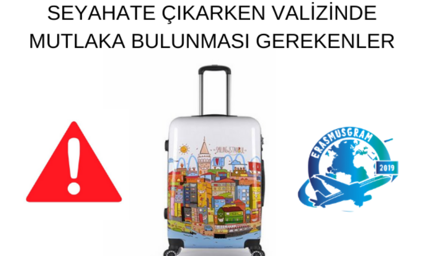 SEYAHATE ÇIKARKEN VALİZİNDE MUTLAKA BULUNMASI GEREKENLER img