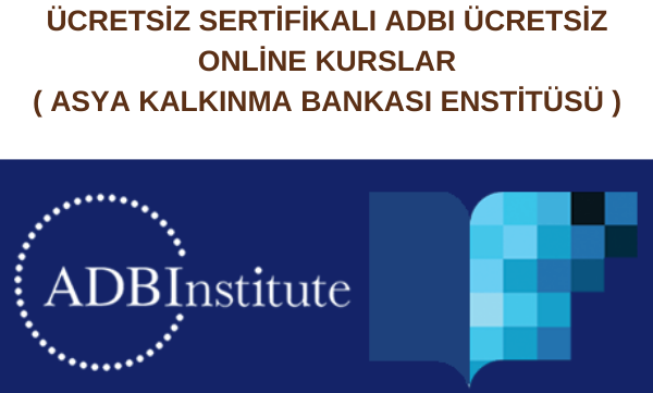 ÜCRETSİZ SERTİFİKALI ADBI ÜCRETSİZ ONLİNE KURSLAR img