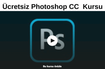 Ücretsiz Photoshop CC  Kursu Ücretsiz Photoshop CC  Kursu