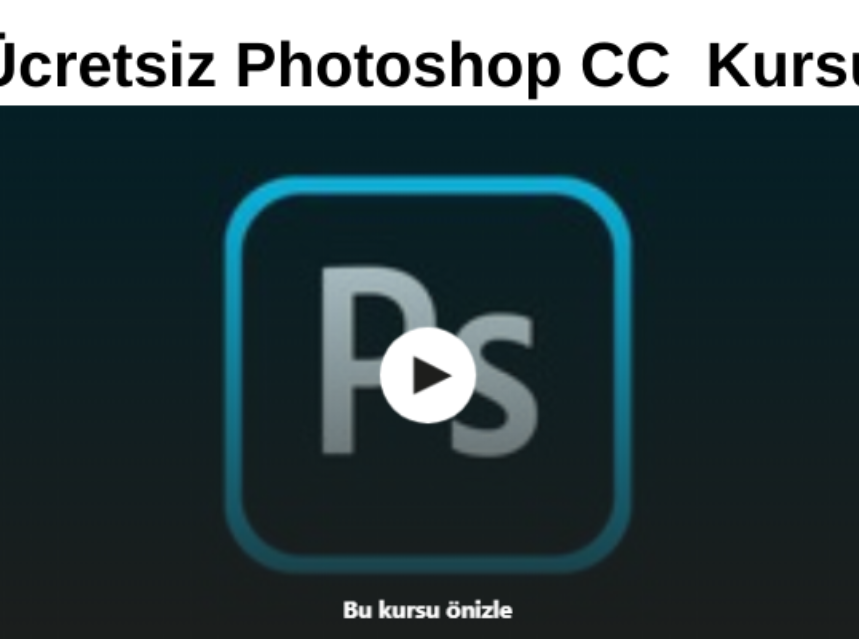 Ücretsiz Photoshop CC Kursu img