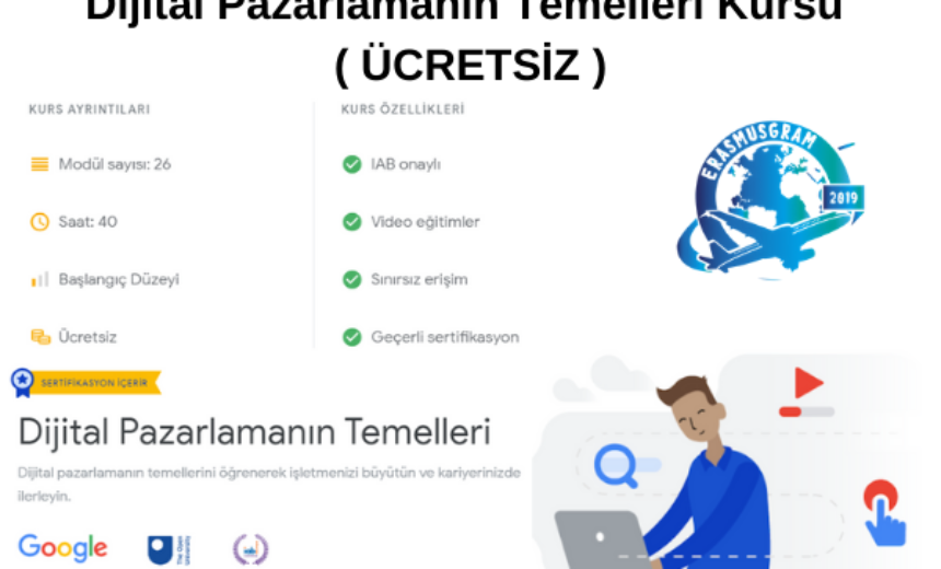 Dijital Pazarlamanın Temelleri Kursu ( ÜCRETSİZ ) img