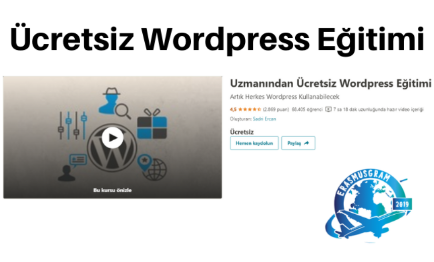 Ücretsiz WordPress Eğitimi img