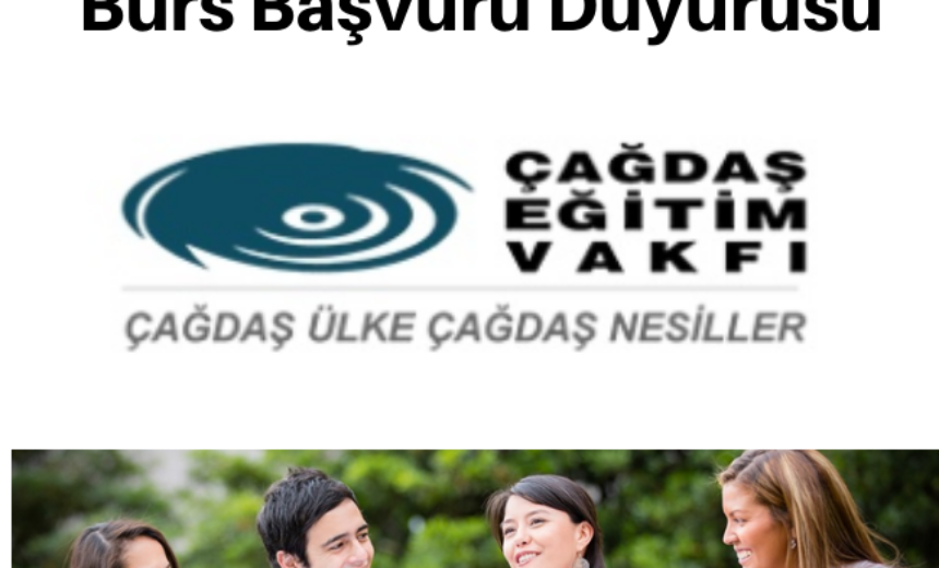 Çağdaş Eğitim Vakfı (ÇEV) Burs Başvuru Duyurusu img