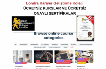 Londra Kariyer Geliştirme Koleji  tarafından Ücretsiz Kurslar ve Ücretsiz Onaylı Sertifikalar