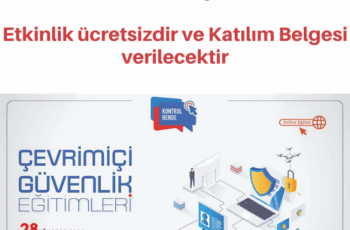 Kontrol Bende Online Çevrimiçi Güvenlik Eğitimi Kontrol Bende Online Çevrimiçi Güvenlik Eğitimi