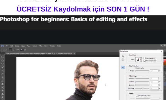 Yeni başlayanlar için Photoshop: Temel seviyede düzenleme ve efektler img