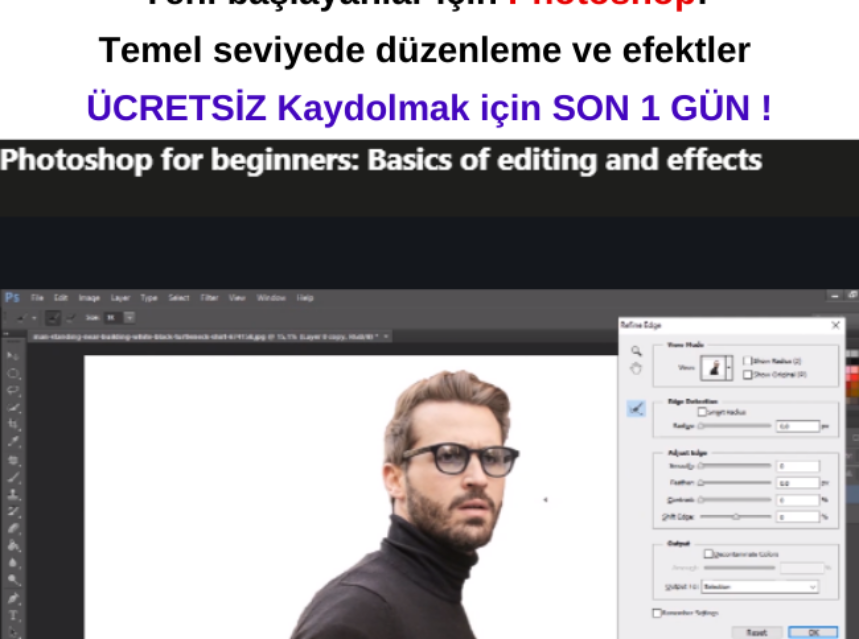 Yeni başlayanlar için Photoshop: Temel seviyede düzenleme ve efektler img