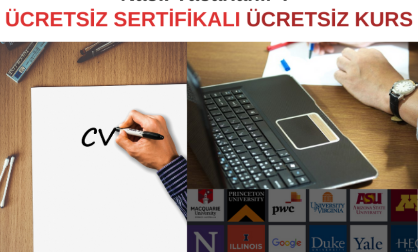 Profesyonel CV ( Özgeçmiş ) Nasıl Tasarlanır ? ÜCRETSİZ SERTİFİKALI ÜCRETSİZ KURS img