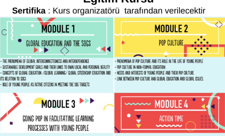 Erasmus+ Ücretsiz Online Küresel Eğitim Kursu img