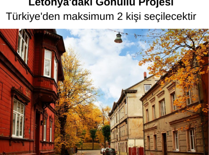 Letonya’daki Gönüllü Projesi img