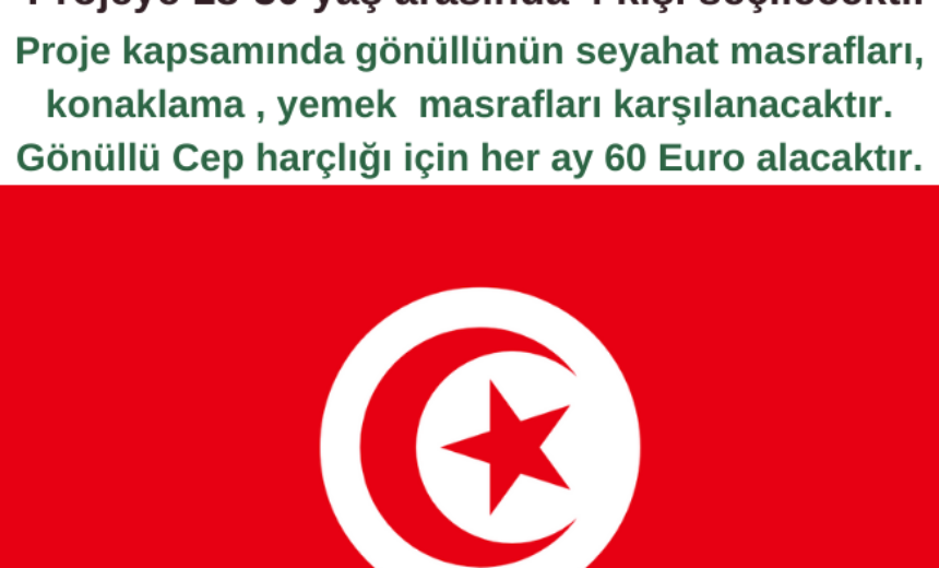 TUNUS 2 ay ESC Gönüllülük Projesi img