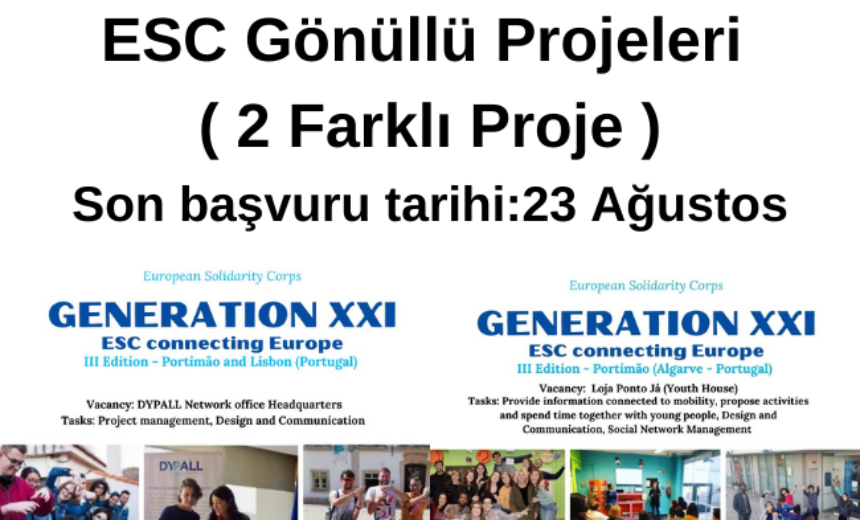 Portekiz / Portimão’da 9 Ay ESC Gönüllü Projeleri ( 2 Farklı Proje ) img