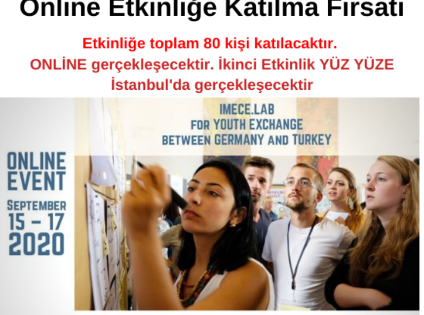 Alman-Türk Gençlik Köprüsü Online Etkinliğe Katılma Fırsatı img