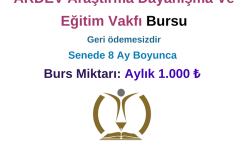 ARDEV Burs Duyurusu